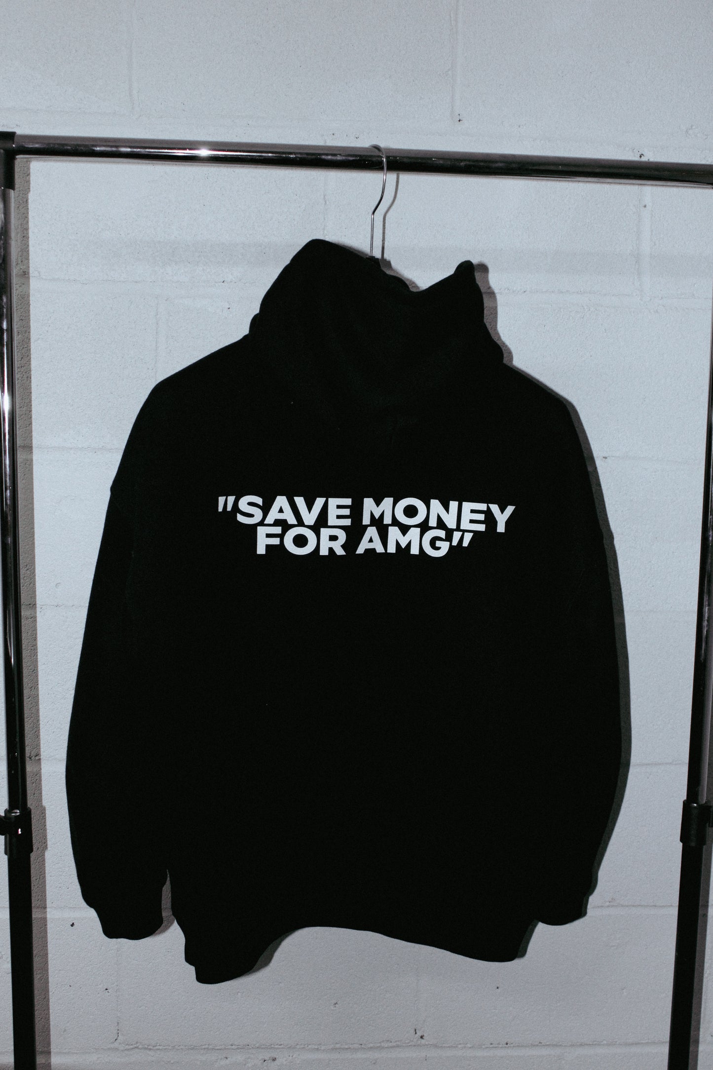 "SAVE MONEY FOR AMG" Black Hoodie