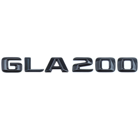 Gloss Black GLA 200 Badge