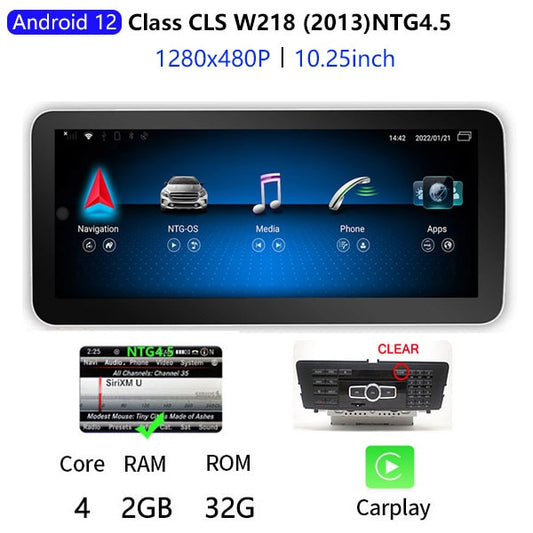 2013 W218 CLS Android Car Play