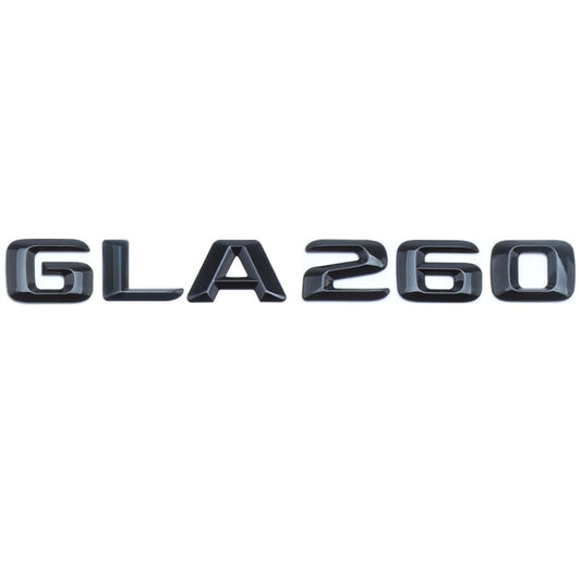Gloss Black GLA 260 Badge