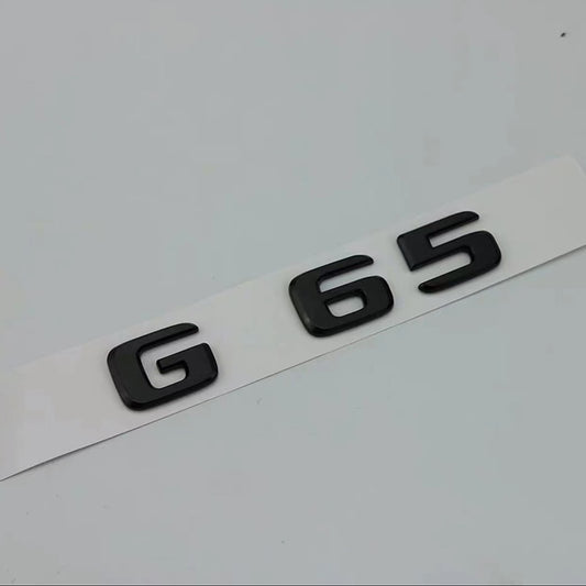 Gloss Black G65 Badge